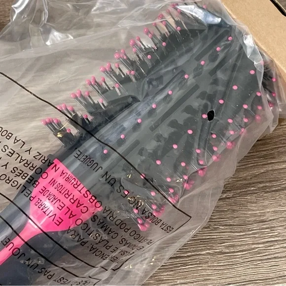 Revlon Pro Collection Salon One Step Hair Dryer and Volumizer Black/Pink NEW - Picture 5 of 7